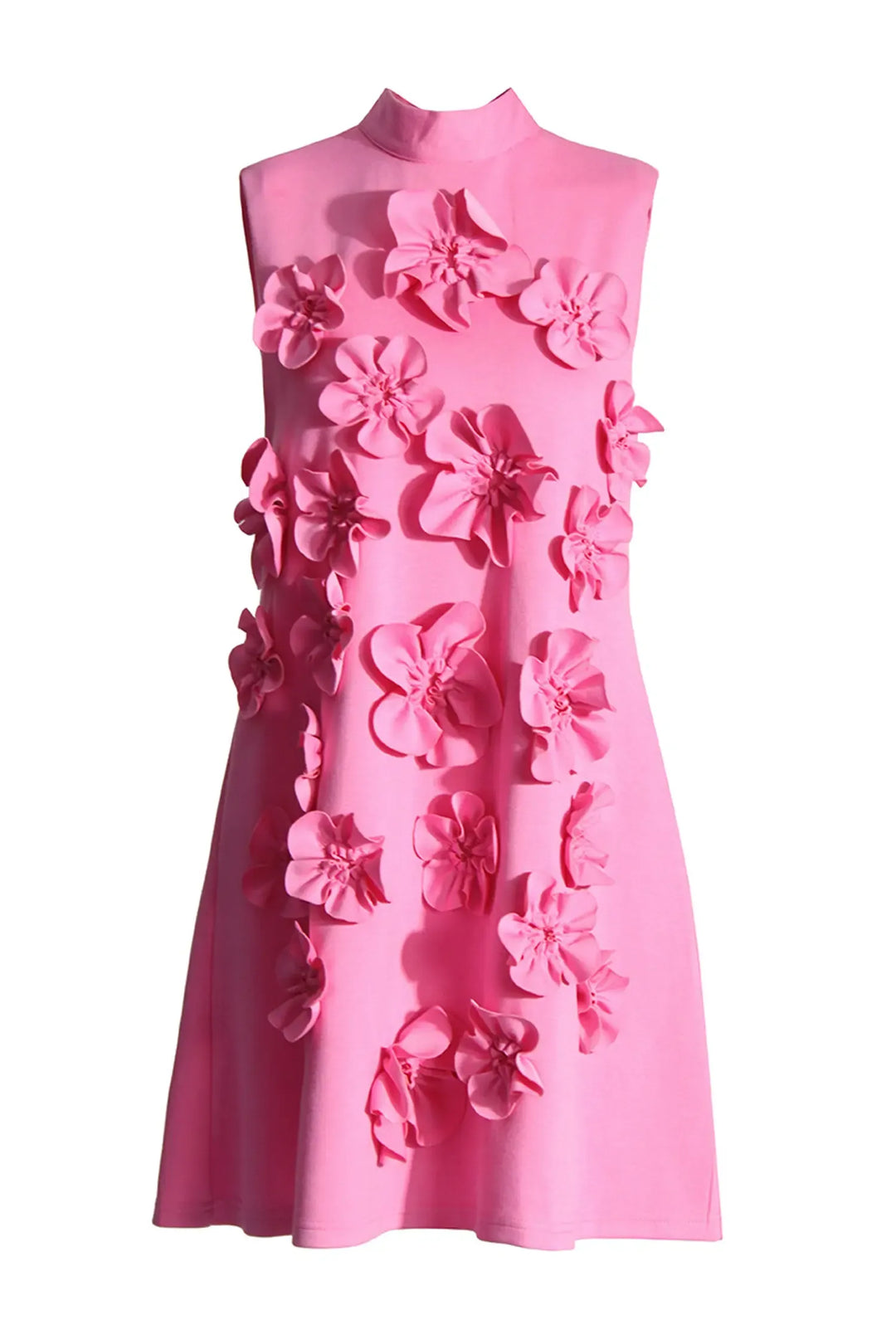 Rose Flower Mini Dress