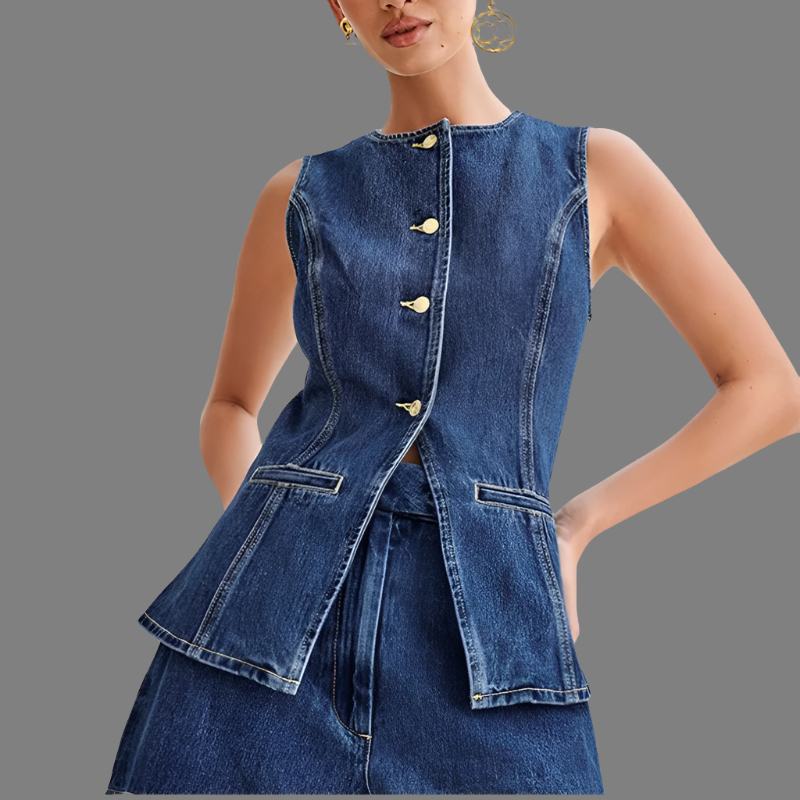 Alyssa - Denim Co-ord set