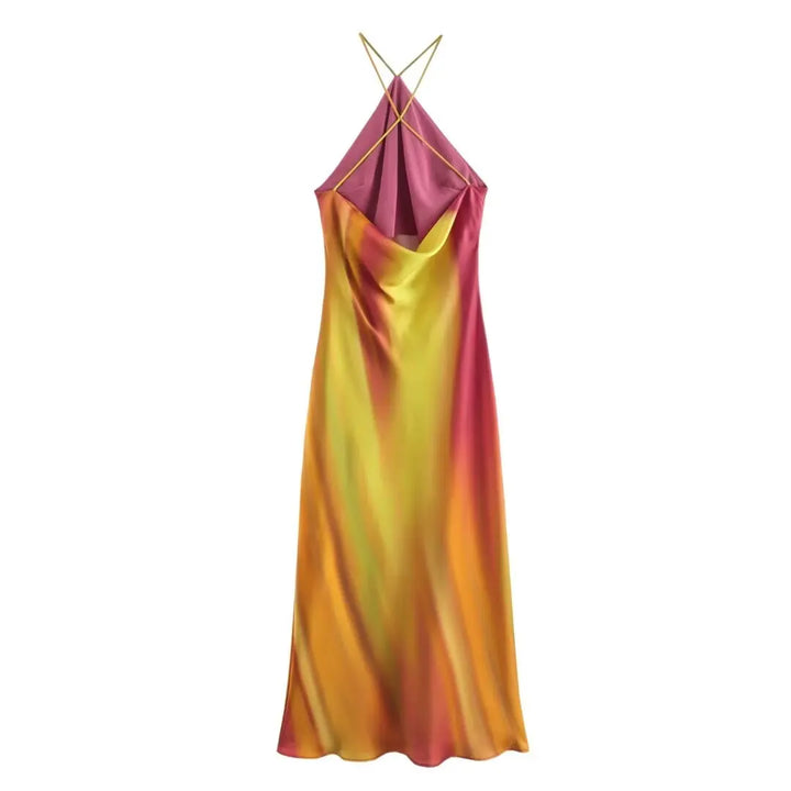 Jennifer Halter Tie-Dye Dress